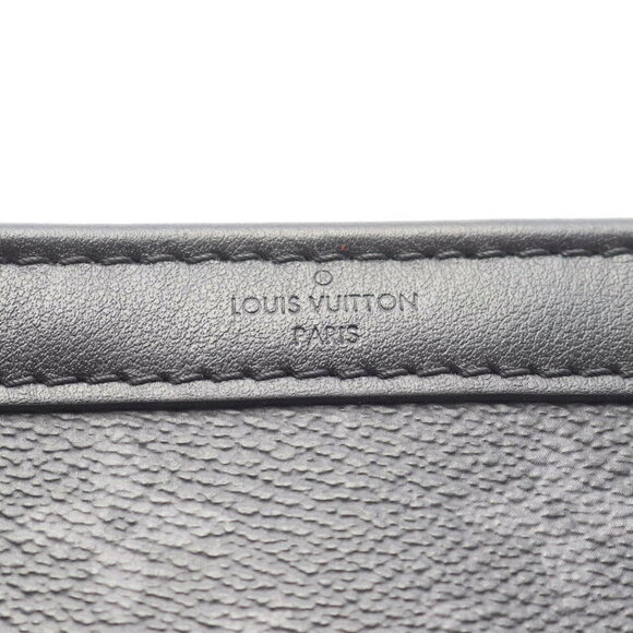 Louis Vuitton Gaston Bum Bag Shoulder Bag Monogram Eclipse Black - Picture 4 of 10